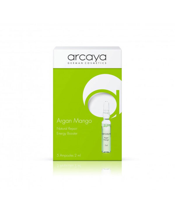 Arcaya-Argan-Mango-Ampoules-00 آمپول غیر تزریقی ضد چروک طبیعی آرگان منگو آرکایا 5 عدد - Image 1