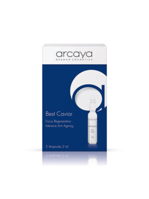 آمپول غیر تزریقی بازسازی‌ کننده‌ قوی پوست خاویار آرکایا 5 عدد