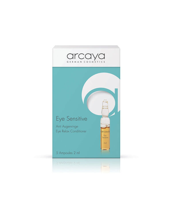 Arcaya-Eye-Sensitive-Ampoules-00 آمپول غیر تزریقی ضد چروک پلک های حساس آرکایا 5 عدد - Image 1