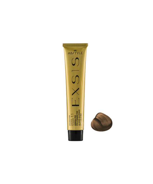 Ab Style Exsis Pastel Beige Hair Color No 8.79 رنگ مو بدون آمونیاک طیف پاستل بژ اکسیس ای بی استایل رنگ بلوند قهوه ای پاستل روشن شماره 8.79 - Image 1
