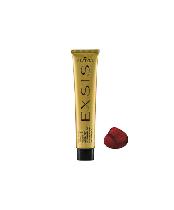 رنگ مو بدون آمونیاک طیف قرمز اکسیس ای‌ بی‌ استایل رنگ بلوند قرمز مسی تیره شماره 6.64 - Image 1