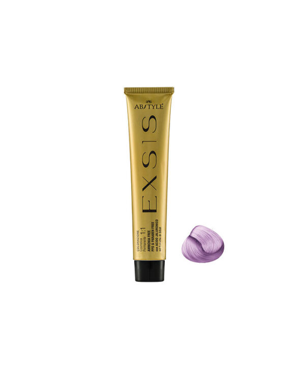 رنگ مو بدون آمونیاک طیف روشن کننده اکسیس ای‌ بی‌ استایل رنگ بلوند یاسی فوق‌ العاده‌ روشن شماره 12.21 - Image 1