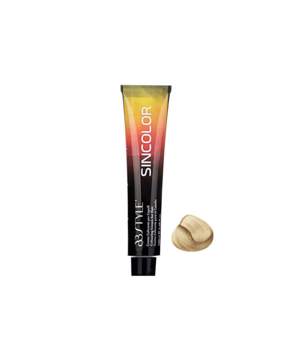 رنگ مو طیف روشن کننده سری سین‌ کالر ای بی استایل رنگ بلوند یخی دودی شماره 12.01 - Image 1