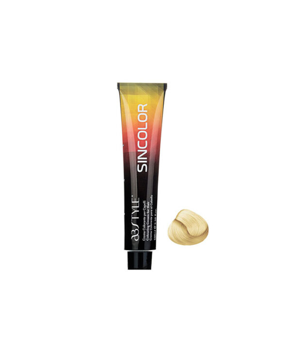 رنگ مو طیف روشن کننده سری سین‌ کالر ای بی استایل رنگ بلوند دودی طلائی فوق‌ العاده روشن شماره 903 - Image 1