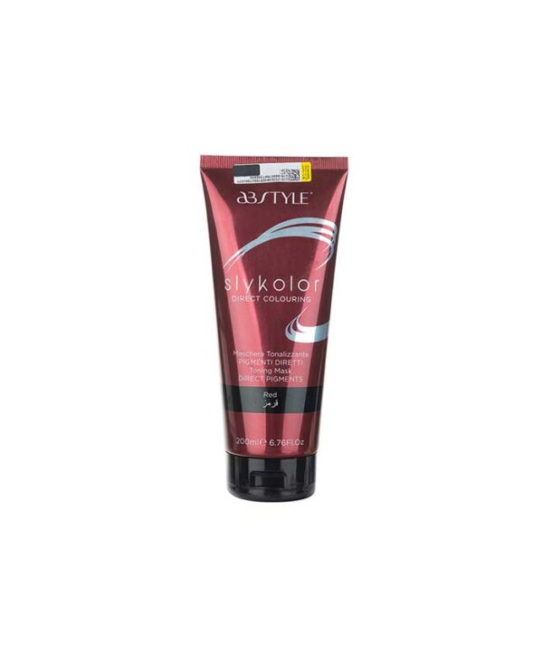 Ab Style Slykolor Red Hair Color Mask ماسک رنگ مو بدون آمونیاک اسلای کلر ای بی استایل رنگ قرمز حجم 200 میلی لیتر - Image 1