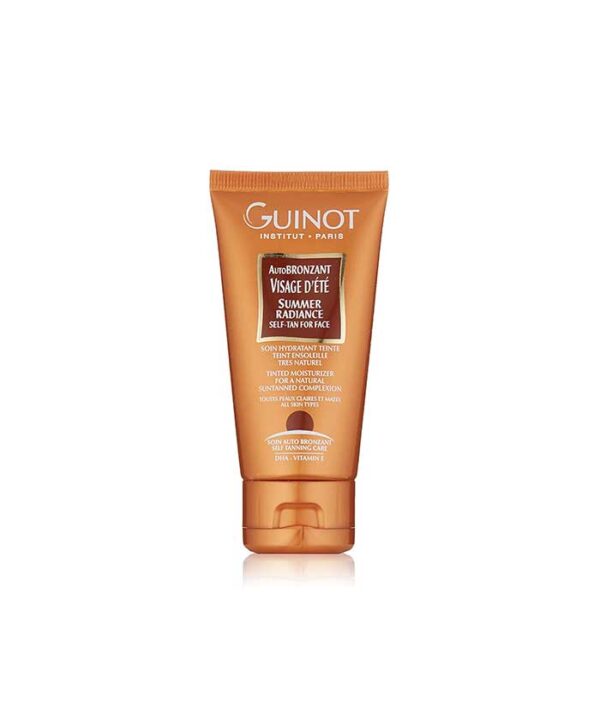 Guinot-Auto-Bronzant-Summer-Radiance-Self-Tan-For-Face-50ml کرم اتو برنزان صورت گینو حجم 50 میلی لیتر - Image 1