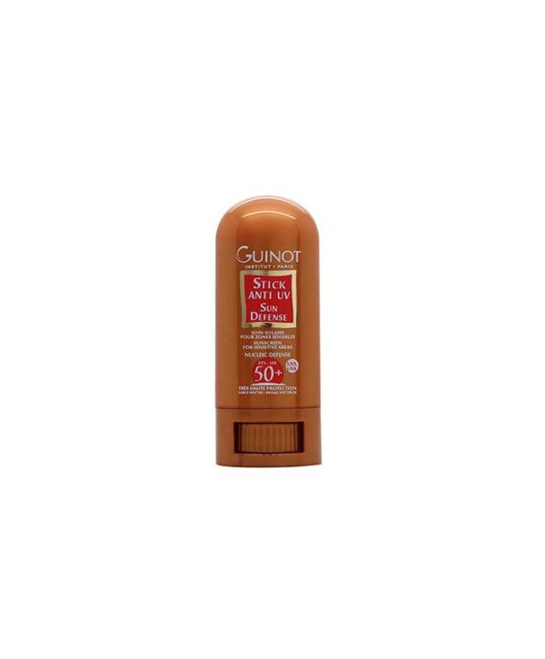 Guinot-Stick-Anti-UV-Sun-Defense-SPF50-8g استیک مراقبتی آفتاب آنتی یو وی SPF50 گینو حجم 8 گرم - Image 1