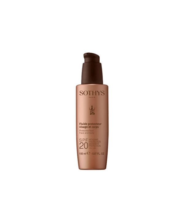 Sothys Protective Fluid Face and Body SPF 20 150ml فلوئید ضد آفتاب صورت و بدن SPF20 سوتیس حجم 150 میلی لیتر - Image 1