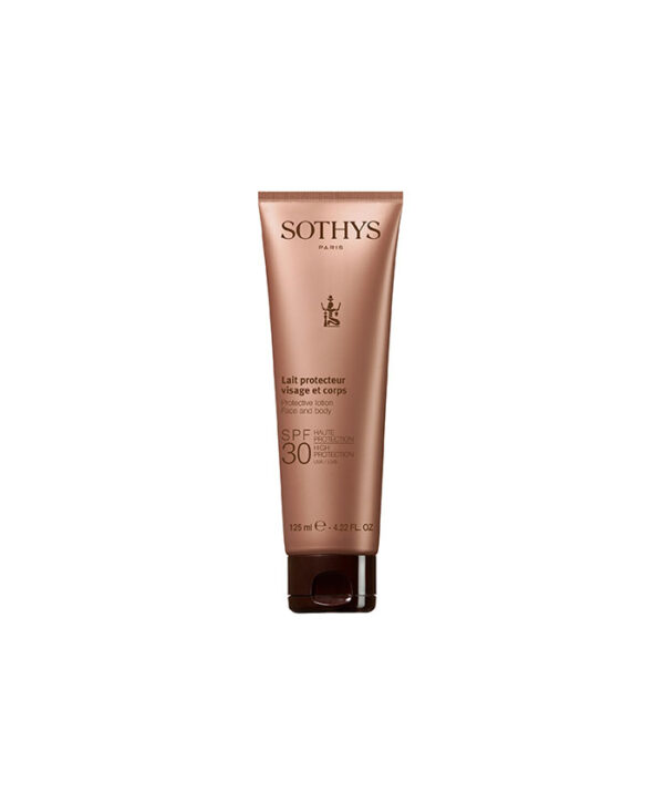 Sothys Protective Lotion Face & Body SPF 30 125ml لوسیون ضد آفتاب صورت و بدن SPF30 سوتیس حجم 125 میلی لیتر - Image 1