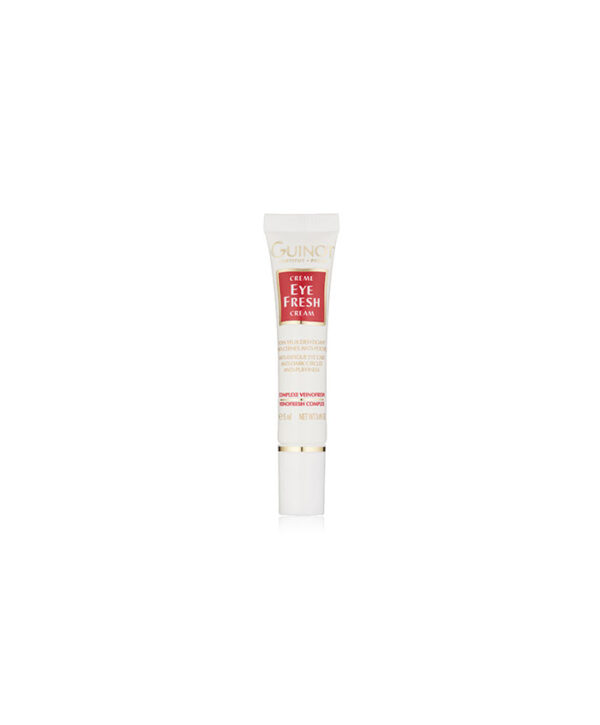 Guinot-Eye-Fresh-Cream-15ml-01 کرم ضد پف و تیرگی دور چشم گینو حجم 15 میلی لیتر - Image 1