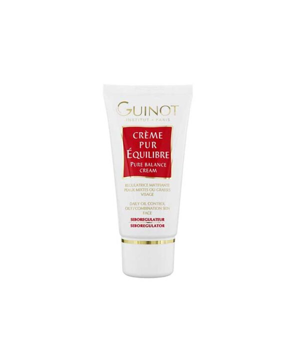 Guinot-Pure-Balance-Cream-50ml-01 کرم مات کننده و متعادل کننده چربی پیورا کلییر گینو حجم 50 میلی لیتر - Image 1
