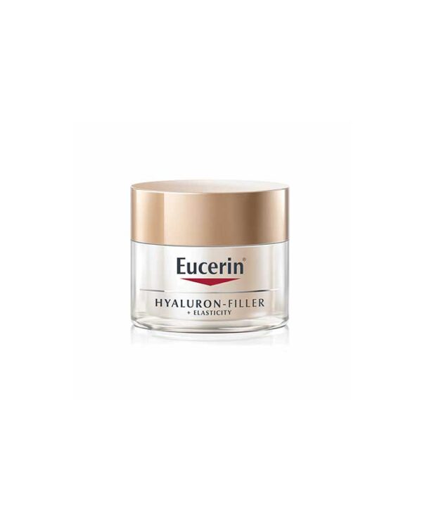 Eucerin-Hyaluron-Filler-Day-Cream-SPF15-Dry-Skin-50ml-01 کرم روز ضد چروک و پر کننده خطوط پوست خشک SPF15 اوسرین حجم 50 میلی لیتر - Image 1