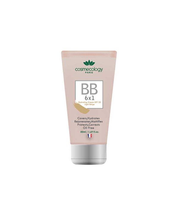 ب‌ ب کرم 6 کاره محافظت‌ کننده پوست SPF20 کاسمکولوژی (بژ روشن) حجم 50 میلی‌ لیتر - Image 1