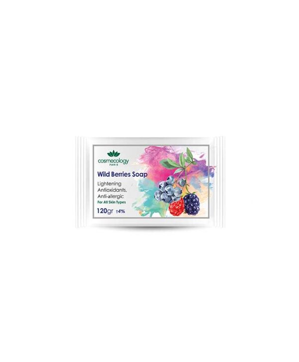 Cosmecology-Wild-Berries-Soap-120gr صابون توت وحشی کاسمکولوژی حجم 120 گرم - Image 1