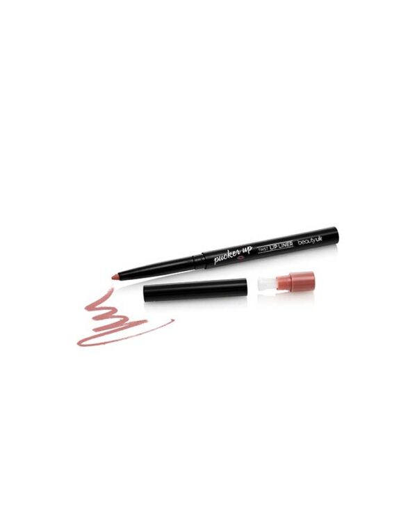 Beauty-Uk-Lip-Pencil-02 مداد لب پیچی مات بیوتی یوکی شماره 02 - Image 1