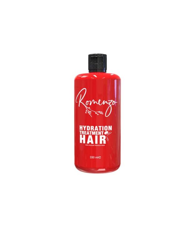 Romenzo-Hydration-Treatment-Hair-330ml تونیک محافظ و ترمیم کننده مو بدون نیاز به آبکشی رومنزو حجم 330 میلی لیتر - Image 1