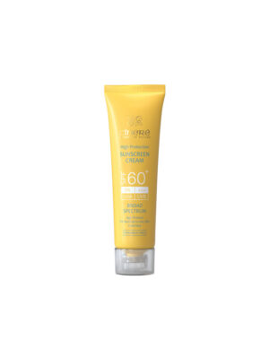 کرم ضد آفتاب بدون رنگ SPF60 سینره (مناسب پوست های معمولی تا خشک) | 50 میلی‌لیتر