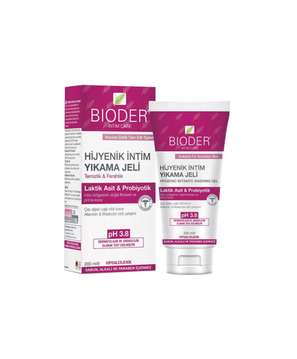 Bioder-hygienic-intimate-washing-gel-200ml ژل بهداشتی واژینال بانوان بیودر | 200 میلی لیتر