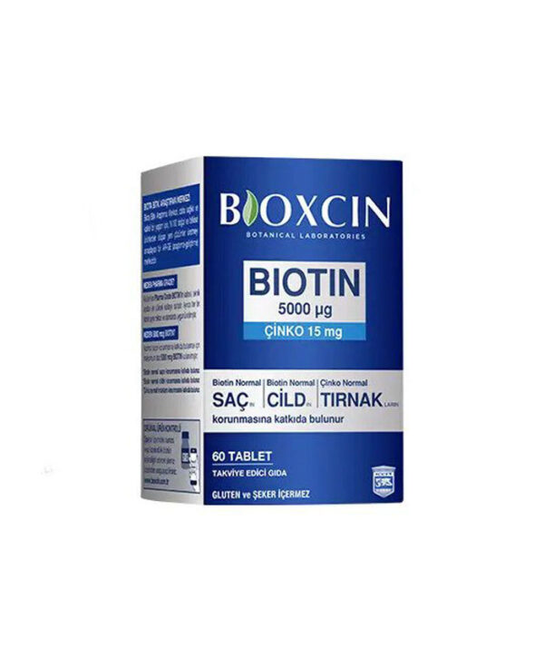 قرص تقویت کننده مو بیوتین بیوکسین 60 عدد - Image 2
