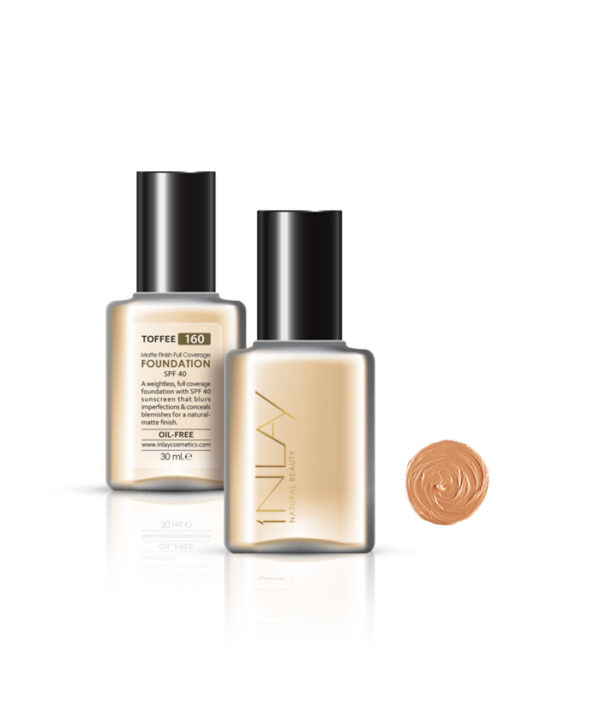 کرم پودر مات کننده با پوشانندگی بالا SPF40 شماره 140 این‌لی | 30 میلی لیتر