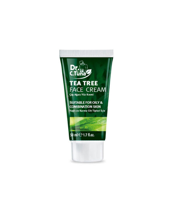 کرم آب رسان صورت درخت چای دکتر سی تونا | 50 میلی لیتر